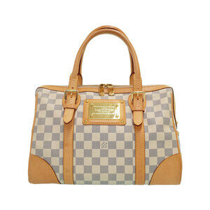 Louis Vuitton Damier Azur White Berkeley Boston Bag
